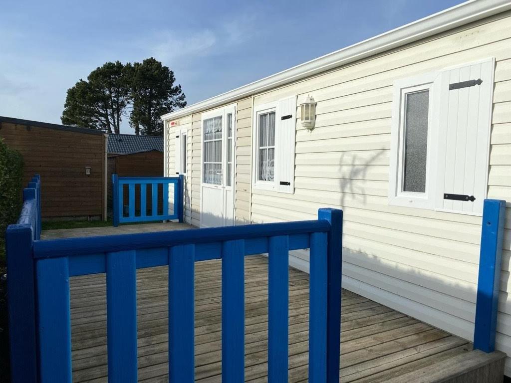 Mobilhome Emplacement 21 Biville-sur-Mer Kültér fotó