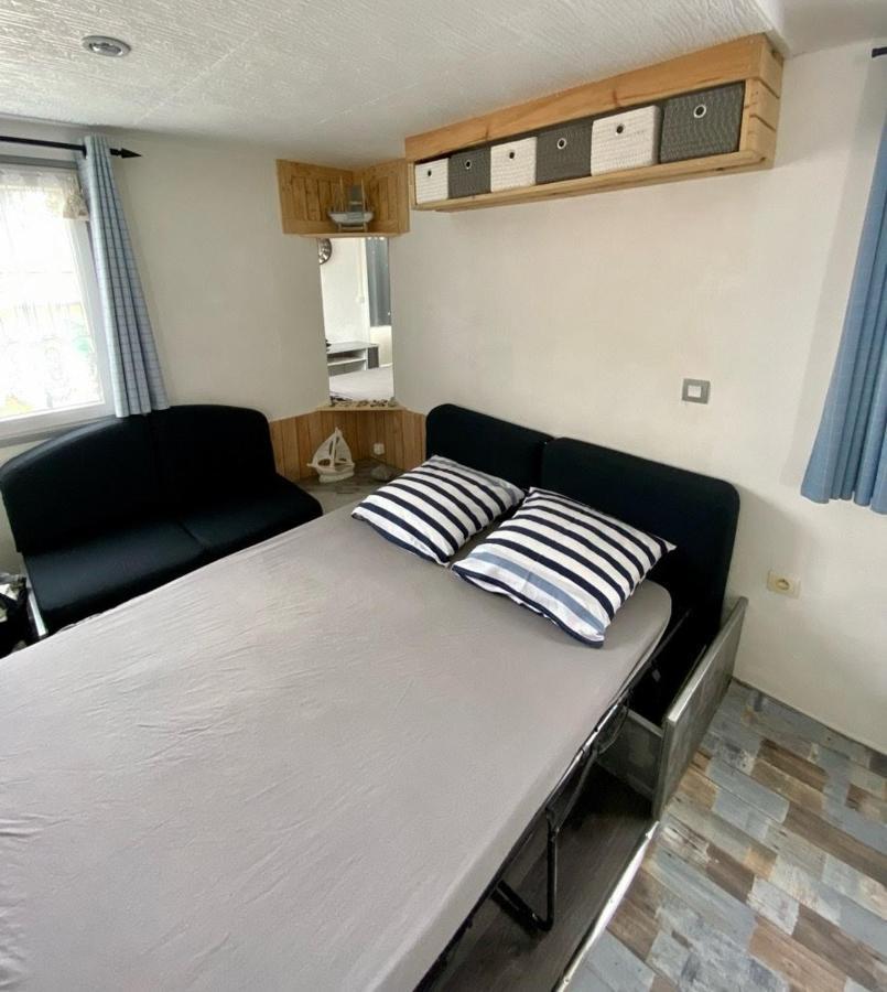 Mobilhome Emplacement 21 Biville-sur-Mer Kültér fotó